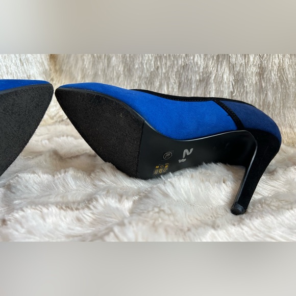 Chinese Laundry Blue Two-Toned High Heels - Picture 12 of 15